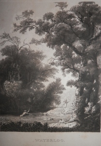 Alpheus and Arethusa aquatint with etching after Anthonie Waterloo