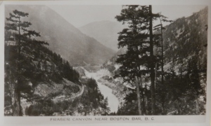 Fraser Canyon sceneograph by The Gowah Sutton Company